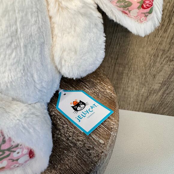 Jellycat Blossom Cream Bunny Berry Bunny FAST SHIP NEW Jellycat Bunny Medium - Picture 5 of 8